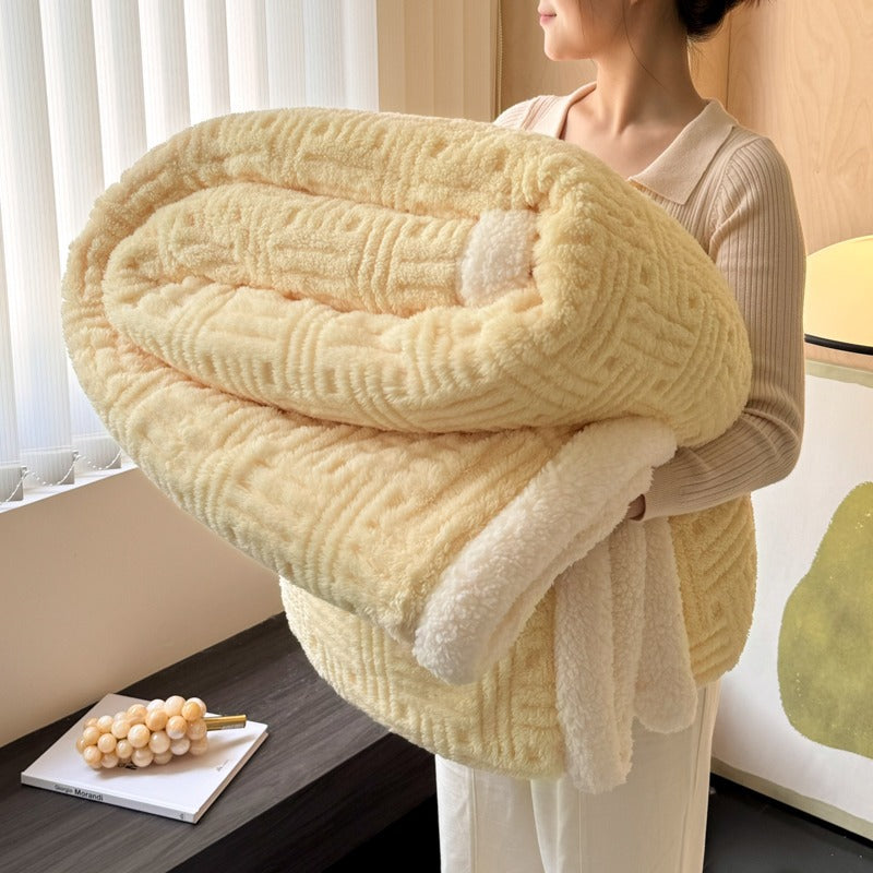 Luxurious Fleece Throw Blanket