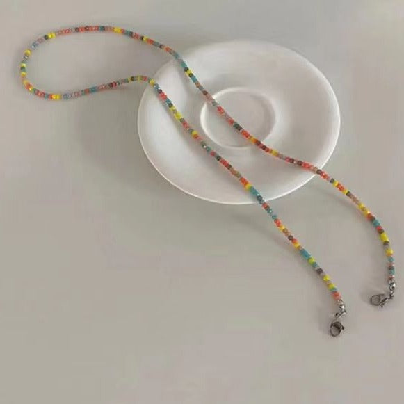 Colorful Bead-Glass-Necklace Stornfield