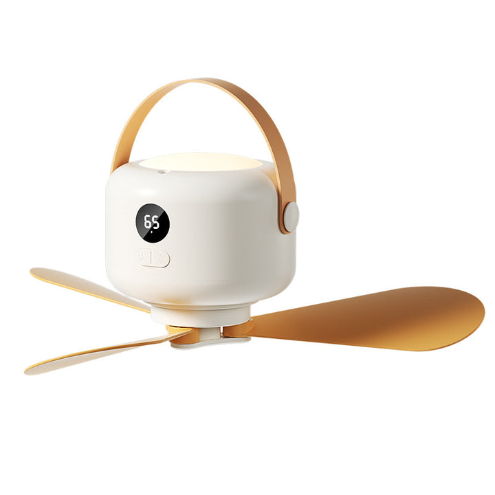 Unisex portable fan with LED light Stornfield
