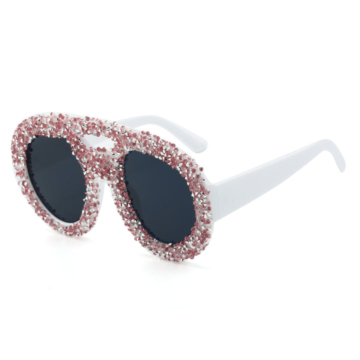 Women's fashionable sunglasses with glamorous rhinestone frame Stornfield