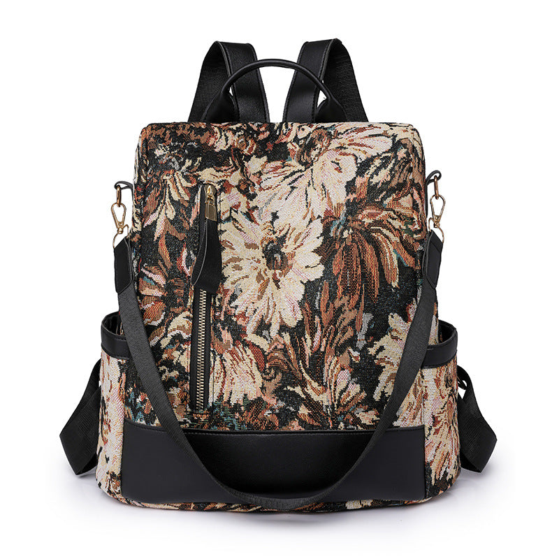 Floral Patterned Versatile Backpack Stornfield