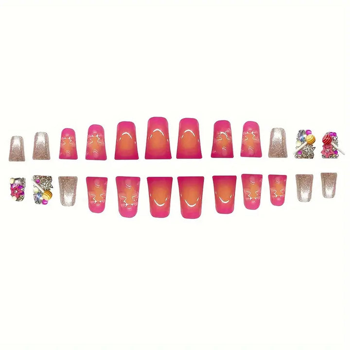 Artistic Glam Nail Extensions Stornfield