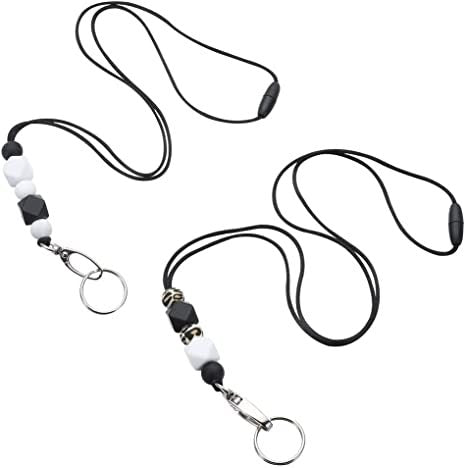 Decorative Beaded Keychain Holder Stornfield