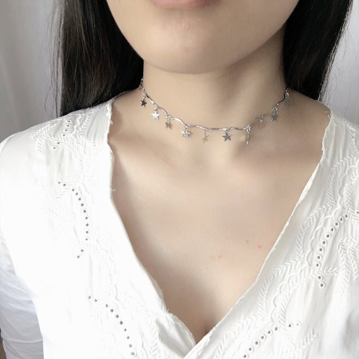 Star Charm Linked Chain Necklace Stornfield