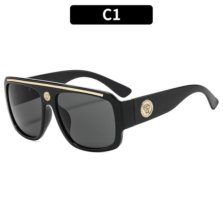 Trendy Geometric Oversized Sunglasses