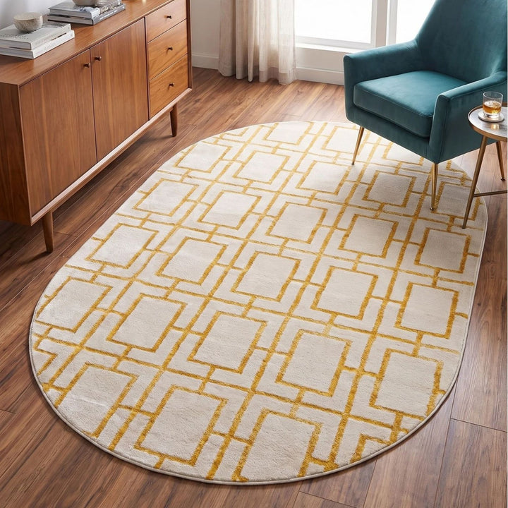 Geometric Patterned Area Rug