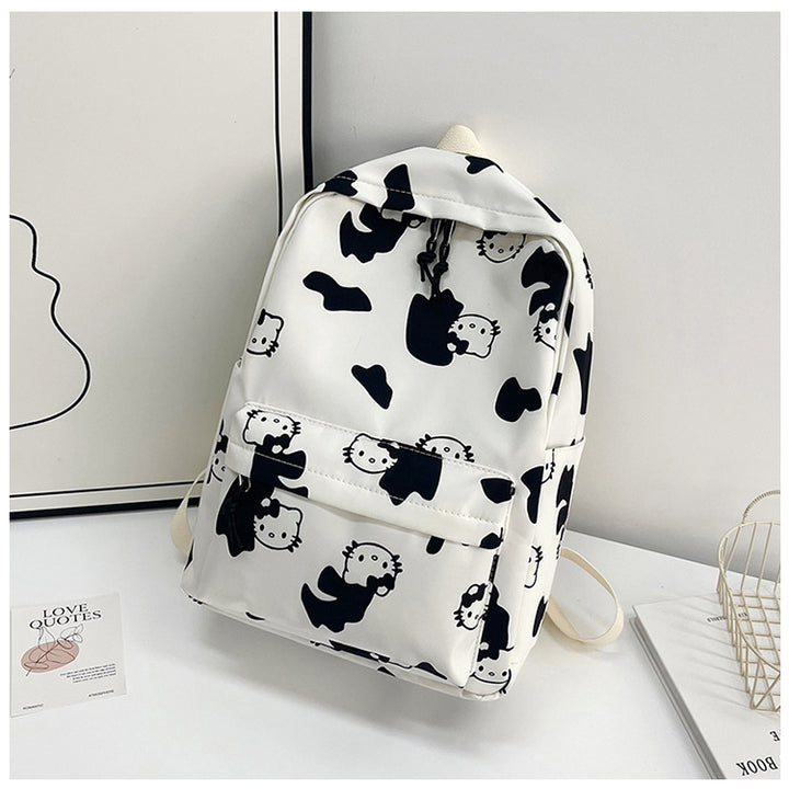 Cartoon Character Print Backpack Stornfield