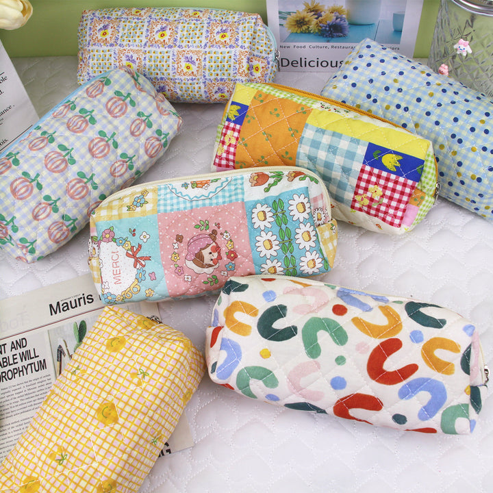 Quilted Zip Pencil Case Stornfield