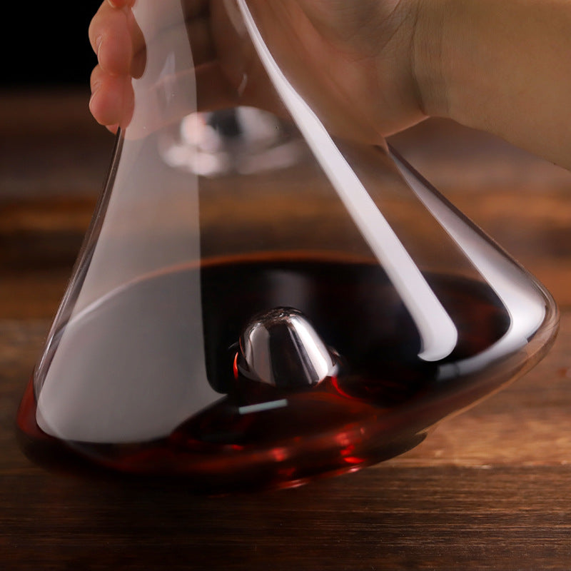 Centerpoint Crystal Glass Wine Decanter | Stornfield