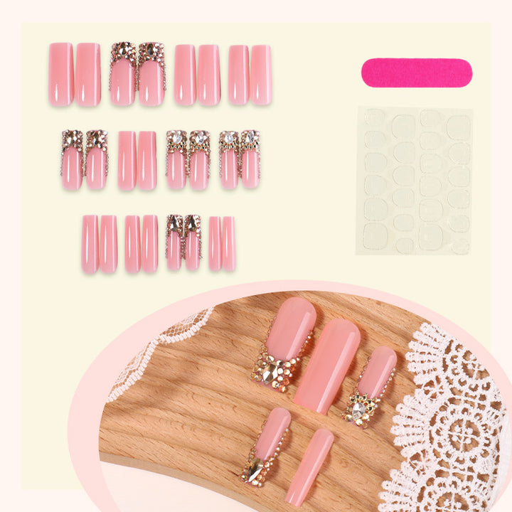 Art nail set with glitter decorations Stornfield