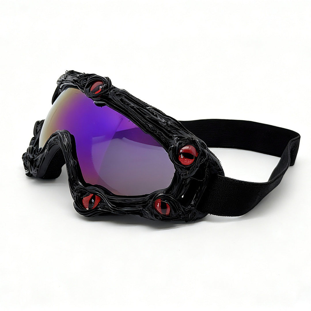 Women's ski goggles in a futuristic design with decorative details Stornfield