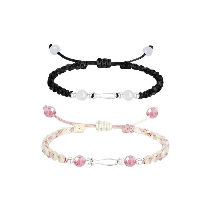 Adjustable Braided Bead Bracelet Stornfield