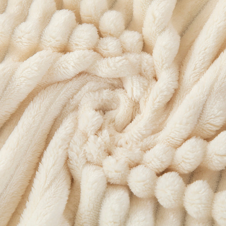 Women high-quality plush throw Stornfield