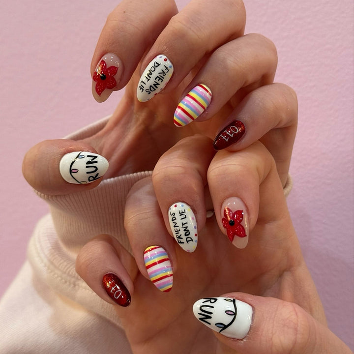 Creative Art Fingernails in Playful Design Stornfield