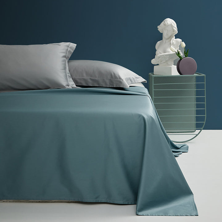 Premium Microfiber Sheet Set with Deep-Pocket Fitted Sheet and Silky Cooling Finish