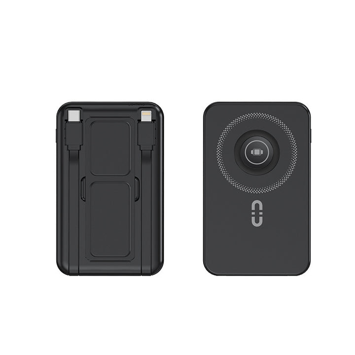 Multifunctional portable charger with wireless and integrated fast charging function Stornfield