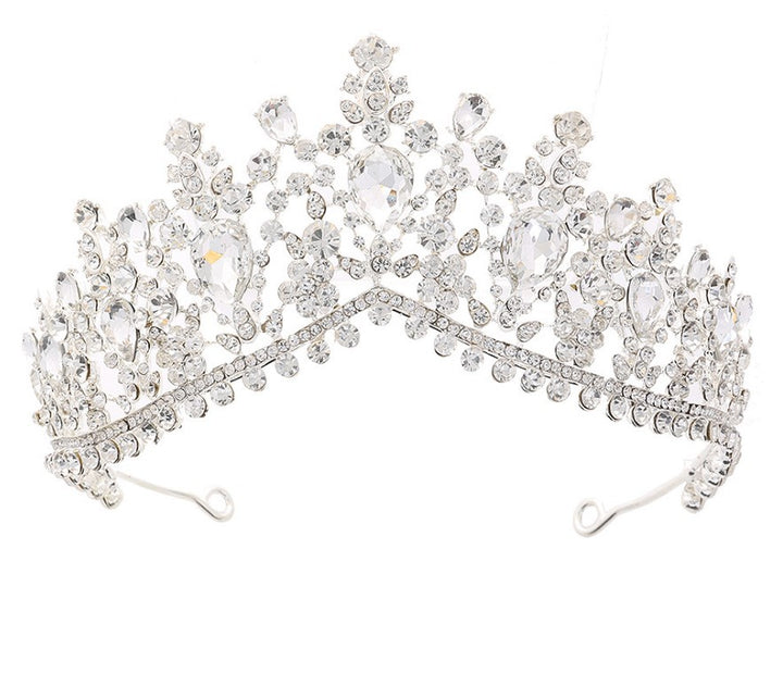 Women's Glamorous Tiara with Rhinestone and Crystal Embellishments Stornfield
