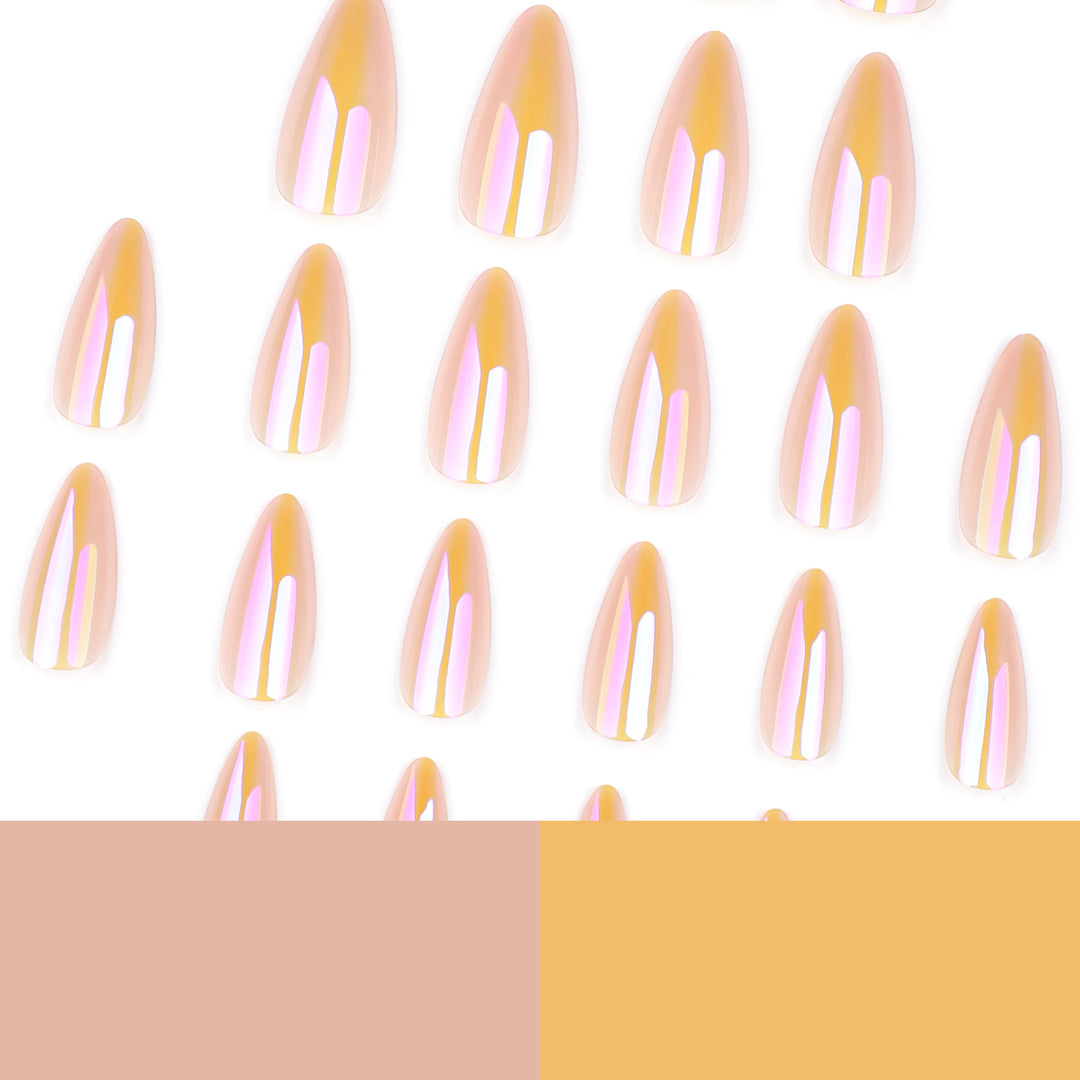 Stylish and shimmering nail extensions Stornfield