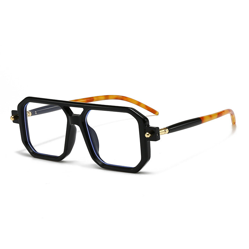Women oversized rectangular glasses Stornfield