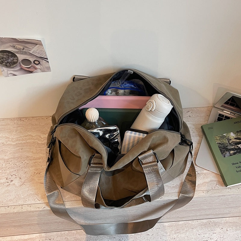 Sporty Tote Bag With Structured Material Stornfield