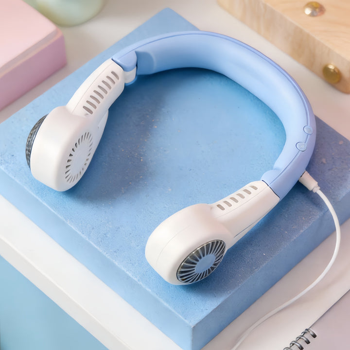 Portable Neck Fan with Flexible Gooseneck and USB Connection Stornfield