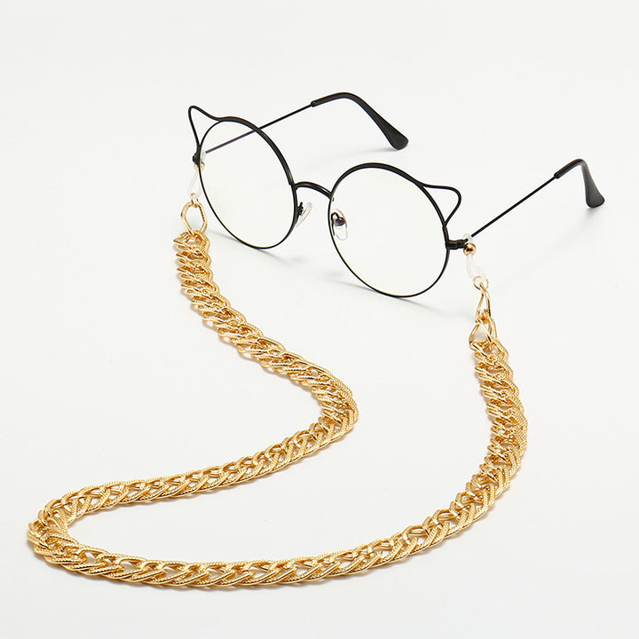 Chain-Detail Cat-Eye Glasses Stornfield