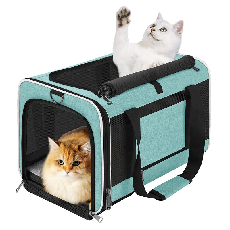Portable Pet Travel Bag with Breathable Mesh Stornfield