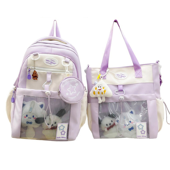 Multi-Functional Plush Toy-Inspired Backpack Stornfield