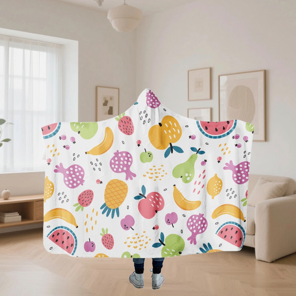 Summer-Themed Fun Fleece Blanket