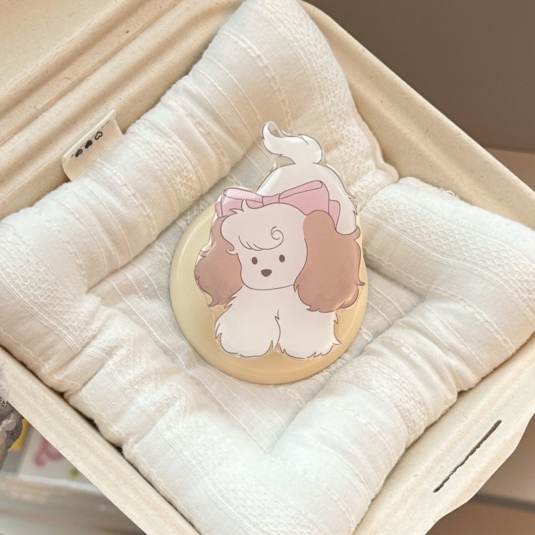 Playful refrigerator magnet in dog design Stornfield