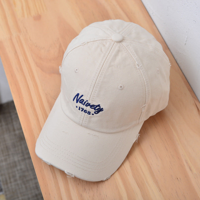 Men's Distressed Vintage Cotton Baseball Cap Stornfield