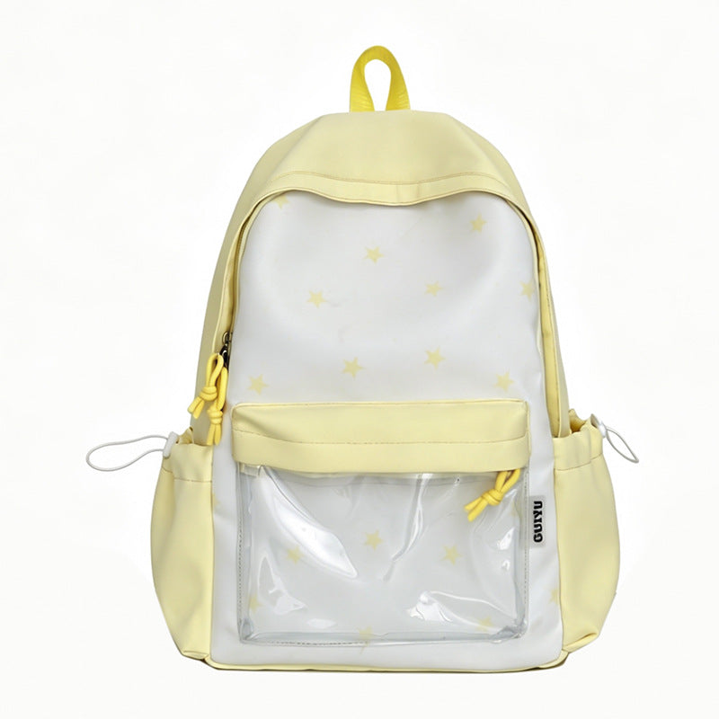 Fun-Themed Star Pattern Backpack Stornfield