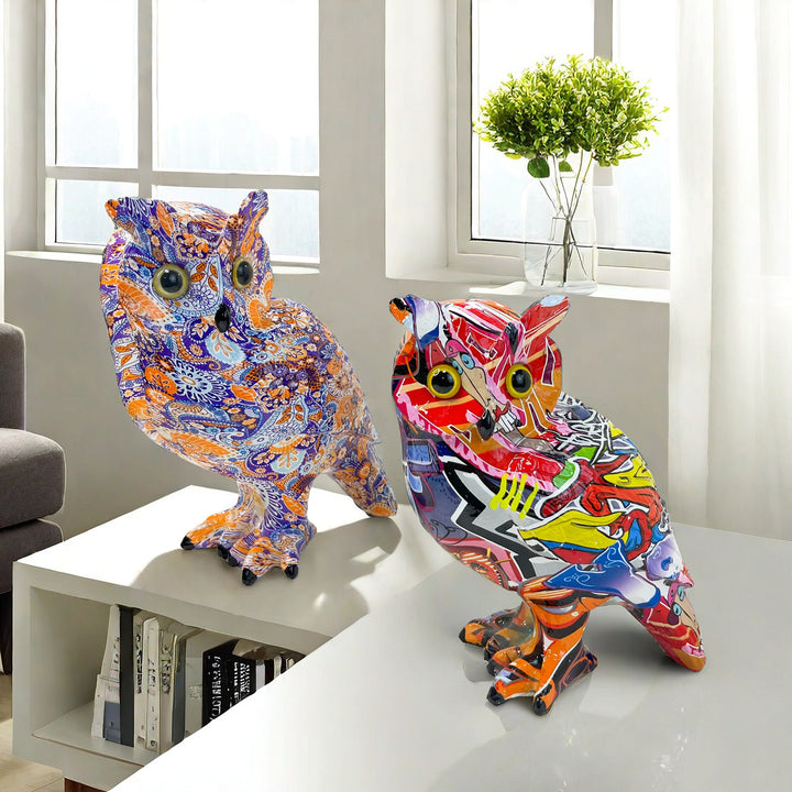 Artistic Owl Decorative Figure Stornfield