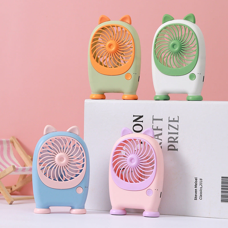 Unisex Portable Mini Handheld Fan in Playful Animal Design Stornfield