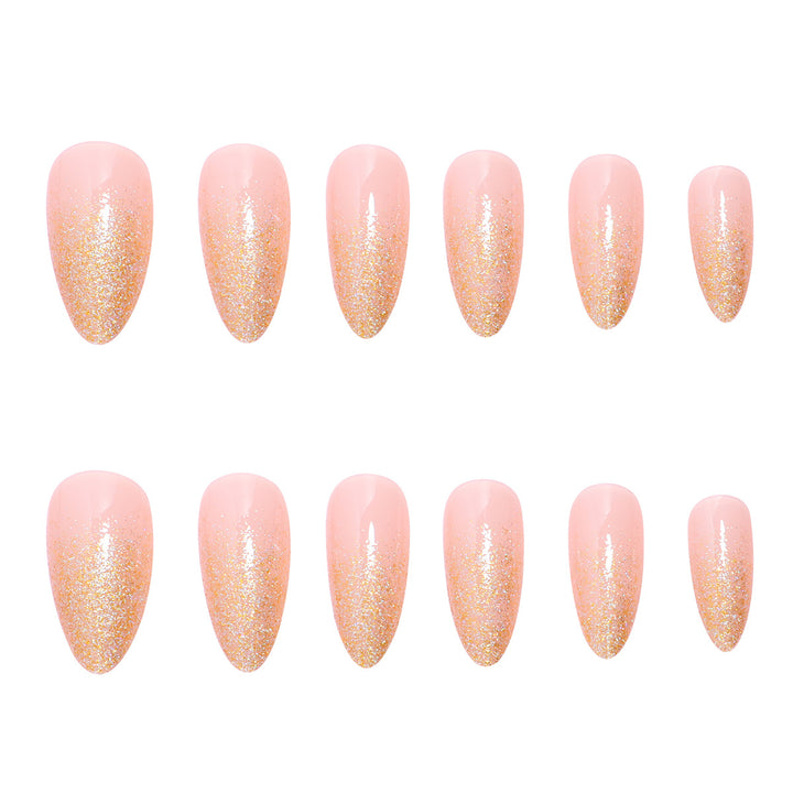 Glittery Press-On Nails Set Stornfield