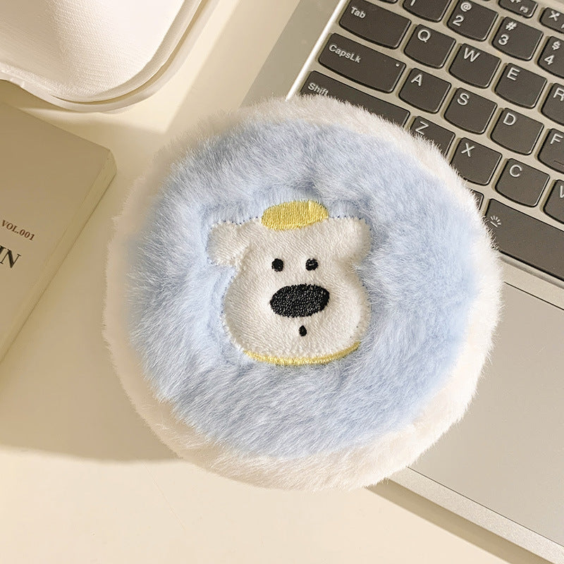 Fluffy animal motif cushion Stornfield