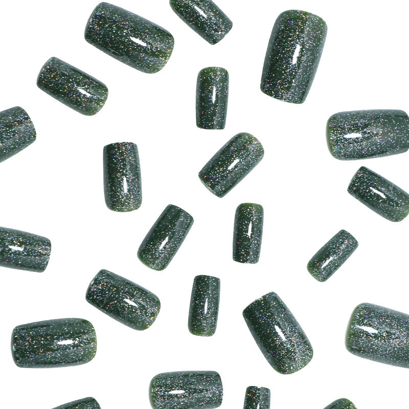 Glittering Press-On Nails Stornfield