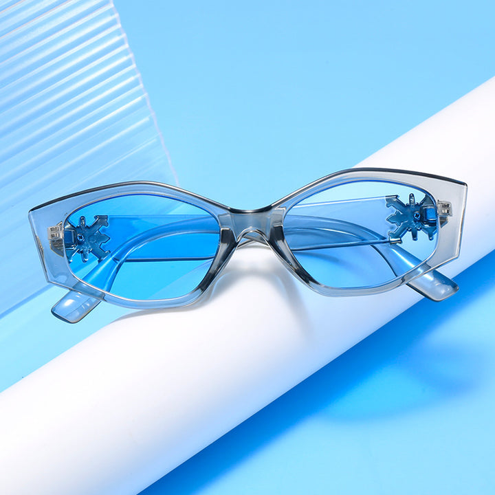 Women's geometric sunglasses with luxurious detail Stornfield