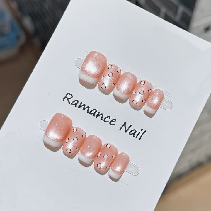 Elegant Press-On Nail Art Set Stornfield