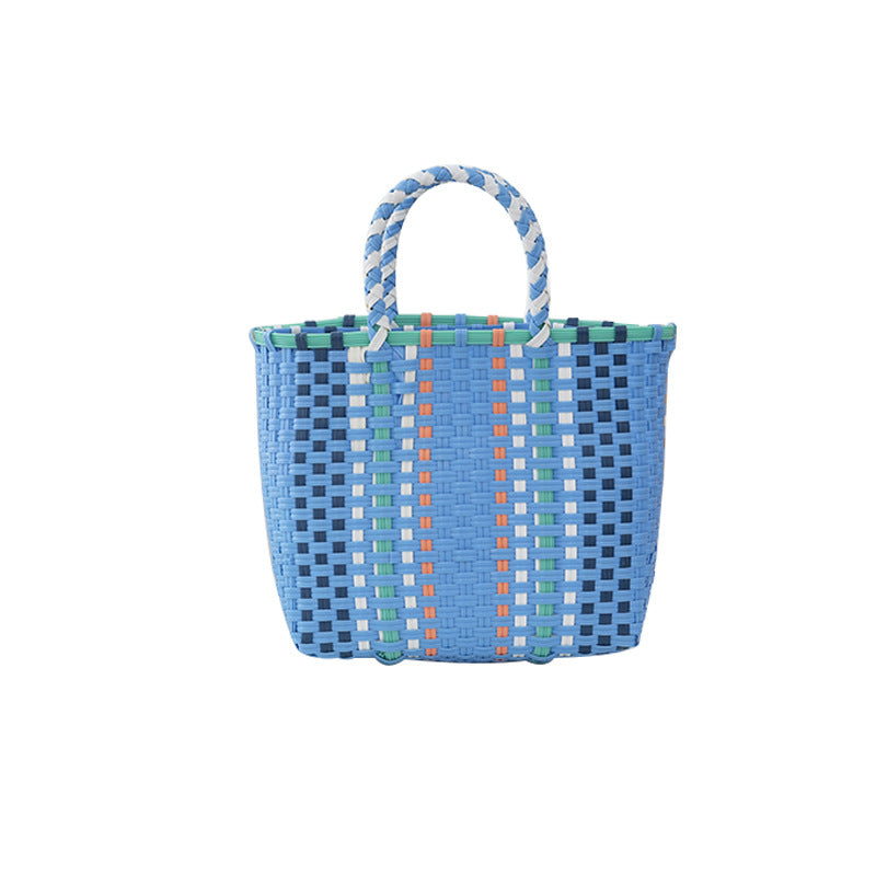 Handbag Made of Durable Plastic Fabric with Braided Design Stornfield