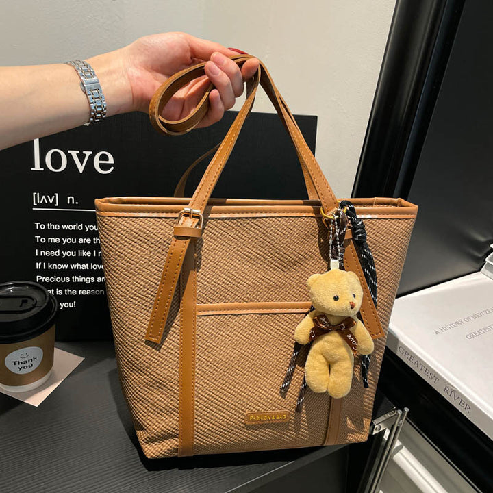 Elegant Textured Tote Bag