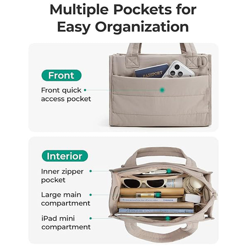 Multifunctional handbag with secure lining Stornfield