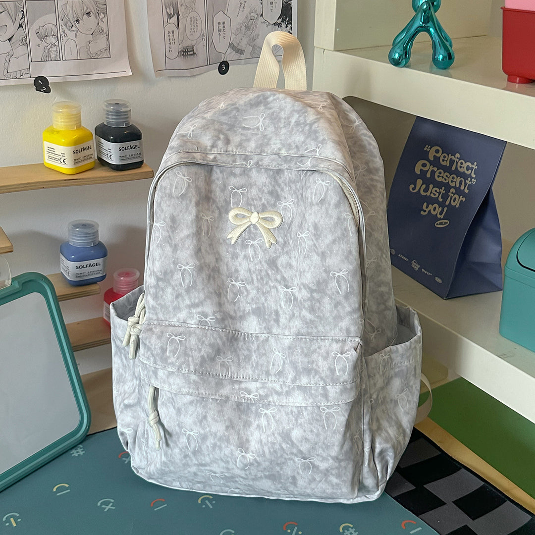 Whimsical Floral Print Casual Backpack Stornfield