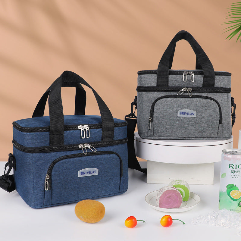 Insulated Multi-Compartment Lunch Carrier Stornfield