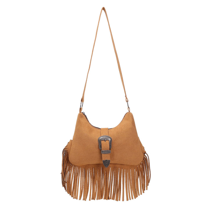 WoBohemian Fringe Hobo Bag Stornfield