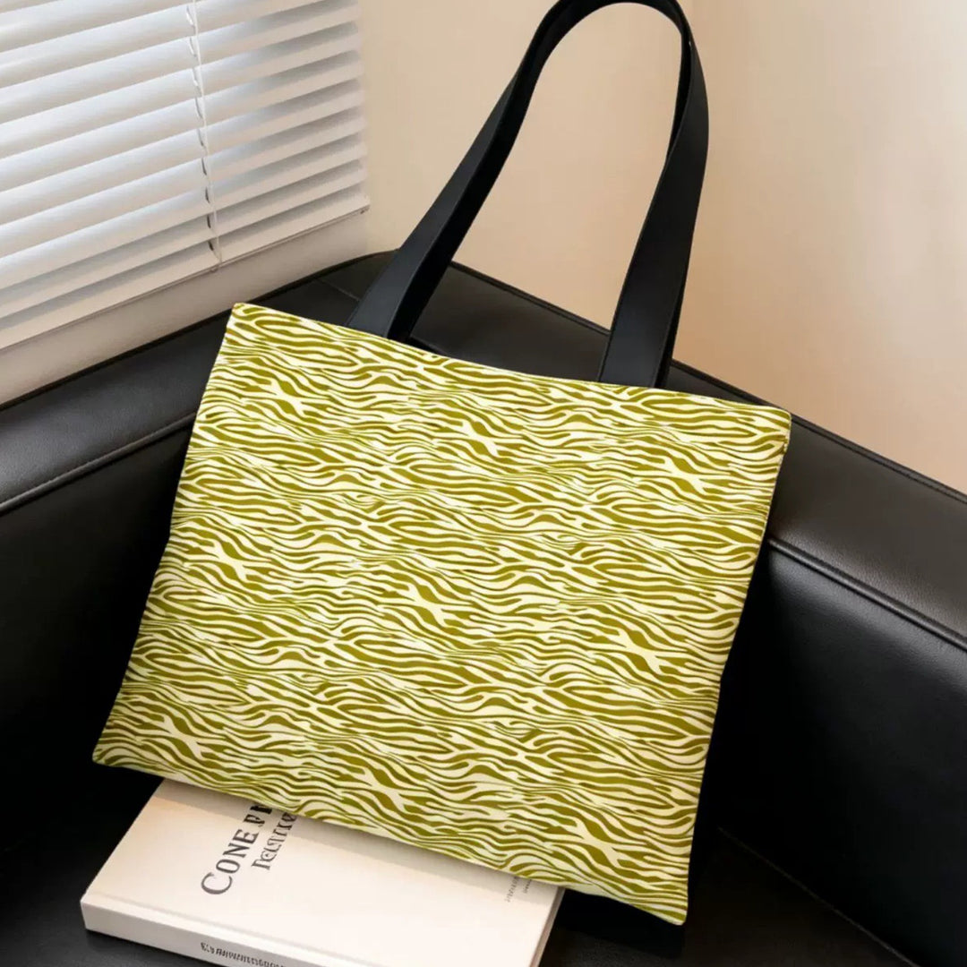 Stylish Zebra Print Eco-Friendly Tote Bag