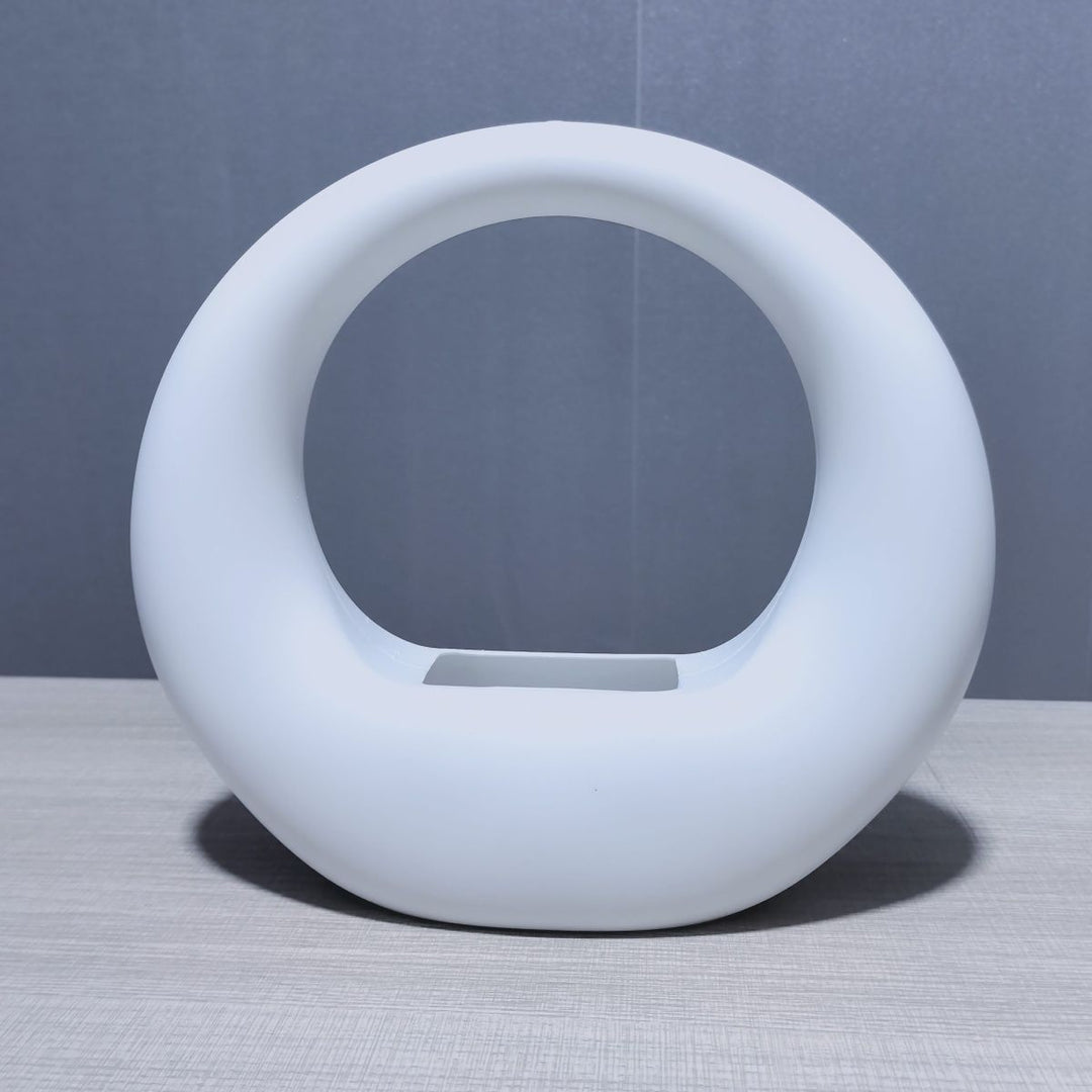 Modern Circular Decorative Planter Stornfeild