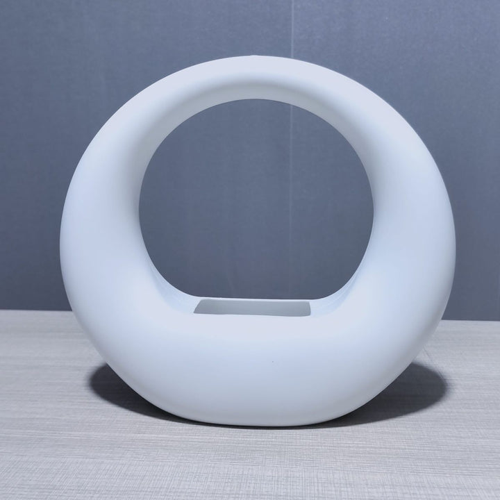 Modern Circular Decorative Planter Stornfeild