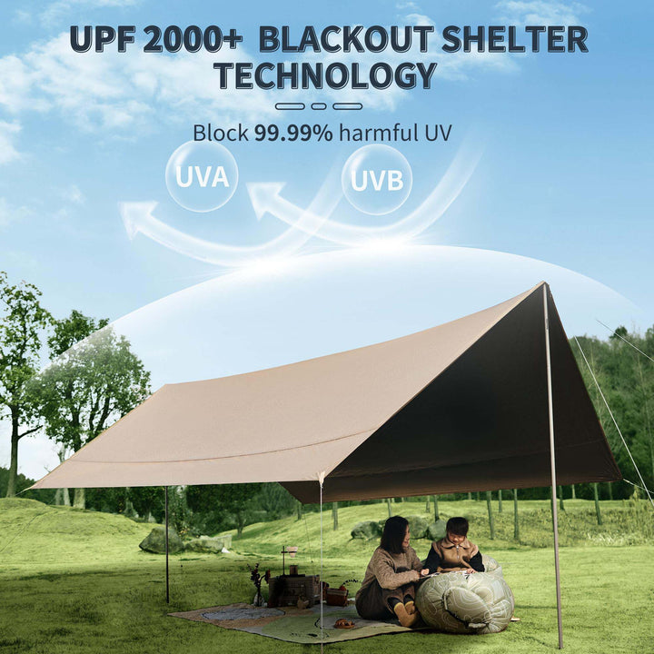 Unisex High Quality UV Protection Camping Sun Sail Stornfield