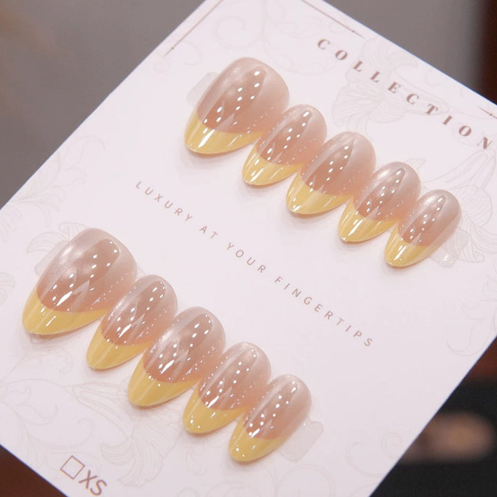 Luxury French Tip Nail Extensions